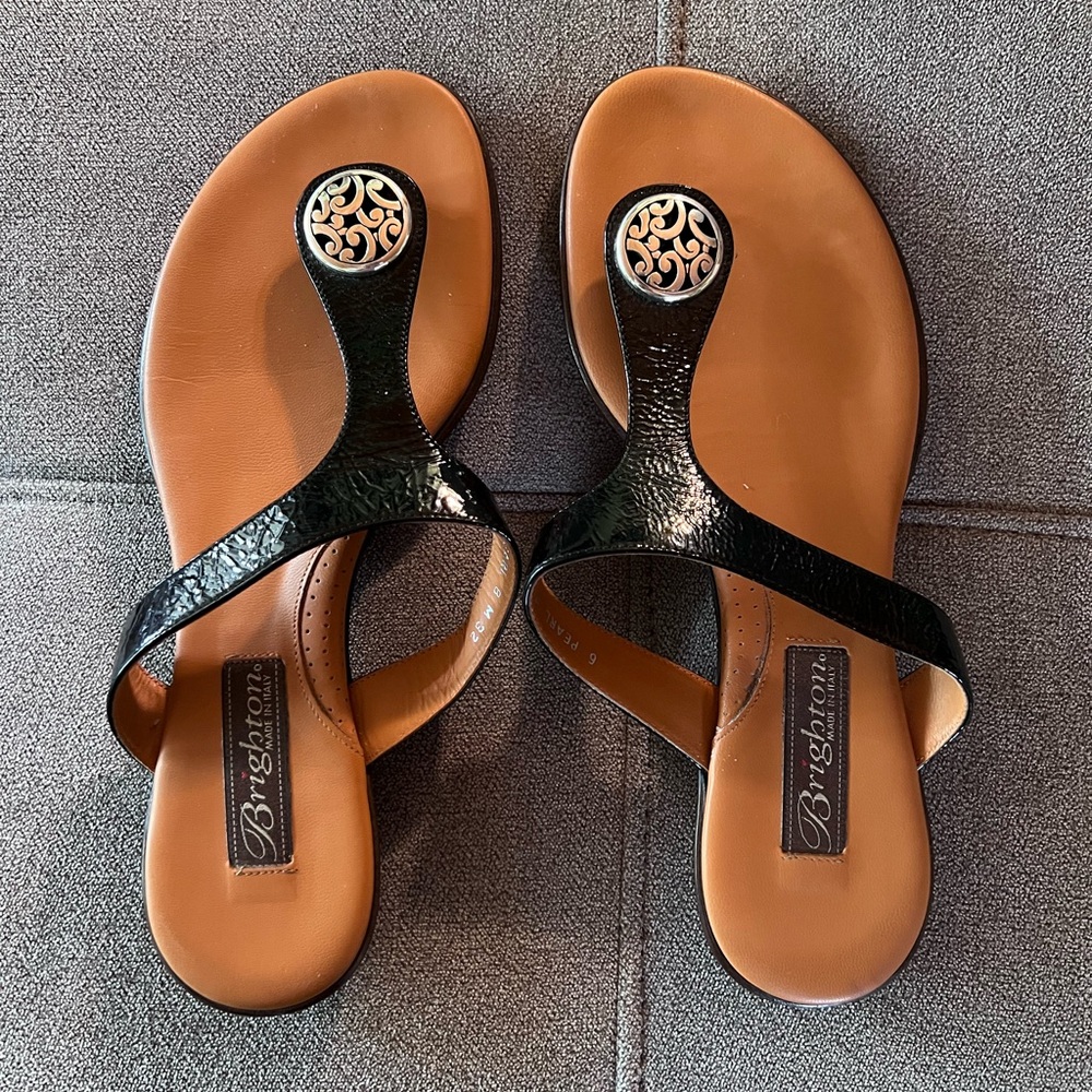 Brighton Pearl Thong Flip Flop Sandal